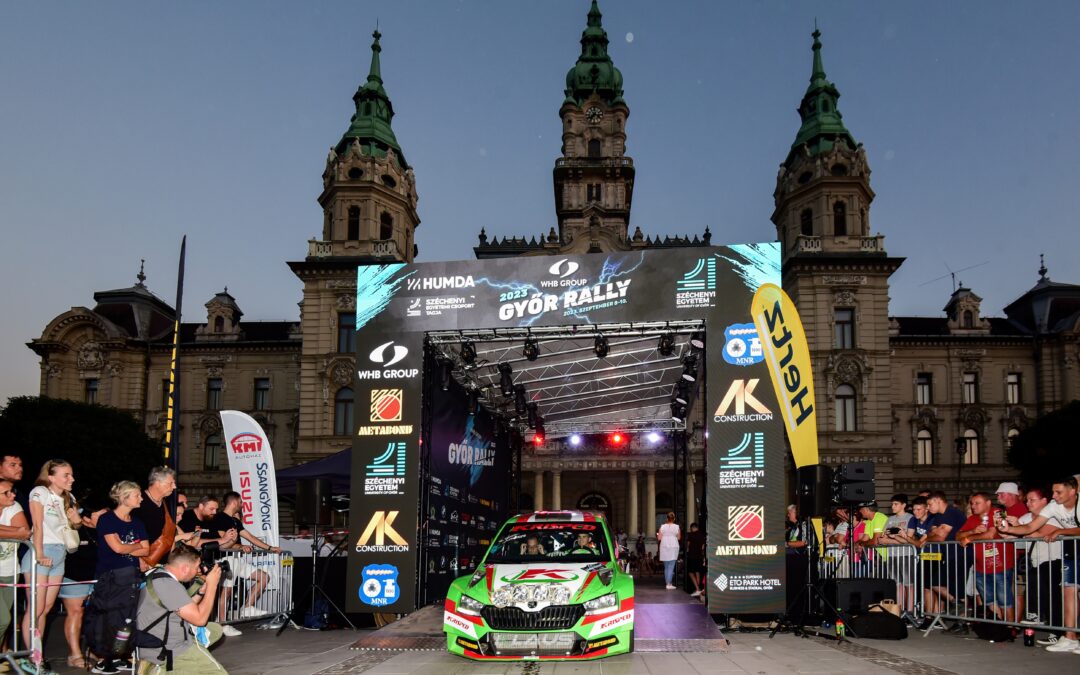 2024-ben visszatér a nagy sikerű Győr Rally