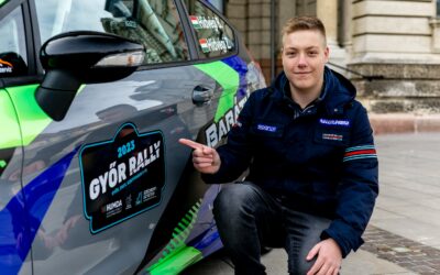 Local drivers join the promotion of Győr Rally
